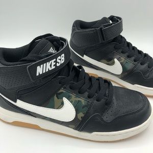 NIKE SB Dunk high camo Sneakers